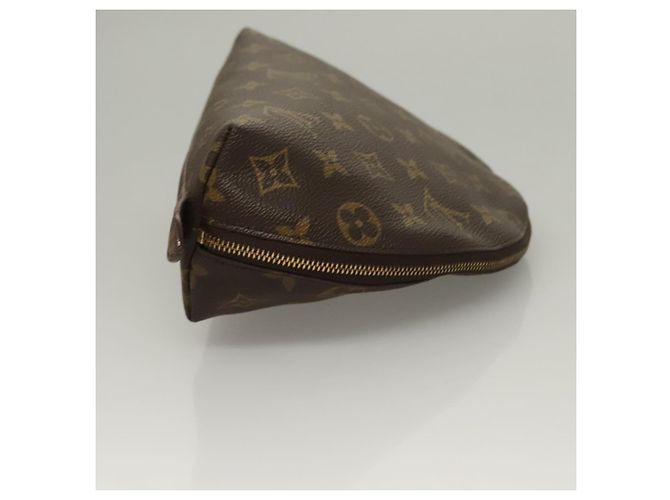 LOUIS VUITTON Pochette Cosmetica Demi Ronde Monogram M47520 LV Auth 133922 Monogramma - vista 3