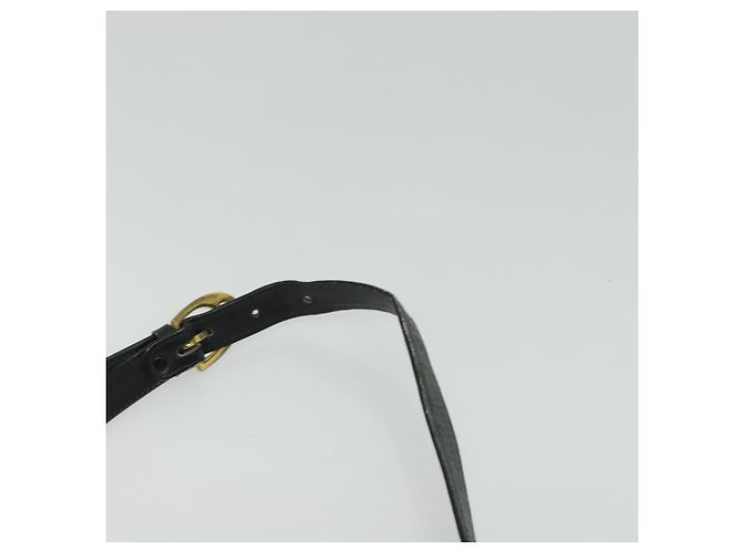 Céline Borsa a Spalla Celine C Sulky in Tela Blu Marina e Oro Auth 133571 D'oro Blu navy - vista 8