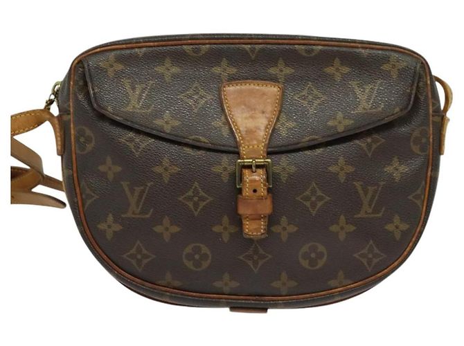 LOUIS VUITTON Borsa a Spalla Monogram Jeune Fille MM M51226 LV Auth ar13725 Monogramma - vista 13