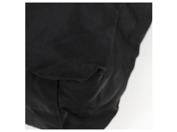 Borsa a Spalla PRADA in Nylon Nero Argento Autentica bs27299 - vista 12