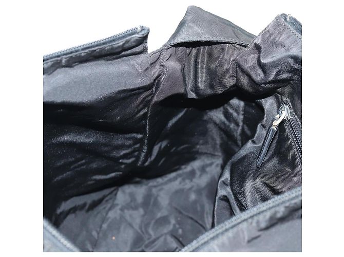 Borsa a Spalla PRADA in Nylon Nero Argento Autentica bs27299 - vista 23