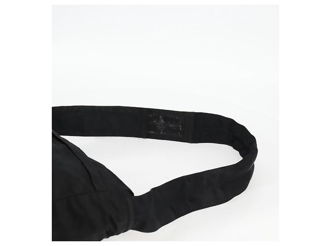 Borsa a Spalla PRADA in Nylon Nero Argento Autentica bs27299 - vista 8