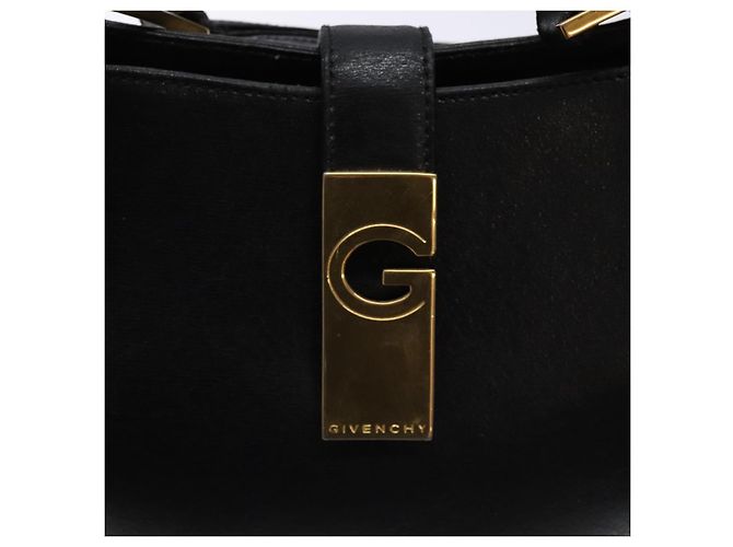 Borsa a Spalla GIVENCHY in Pelle Nera Oro Auth sw1101 Nero D'oro - vista 15