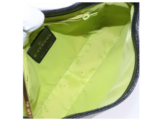 Borsa a Spalla GIVENCHY in Pelle Nera Oro Auth sw1101 Nero D'oro - vista 19