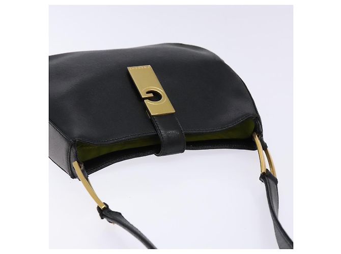 Borsa a Spalla GIVENCHY in Pelle Nera Oro Auth sw1101 Nero D'oro - vista 6