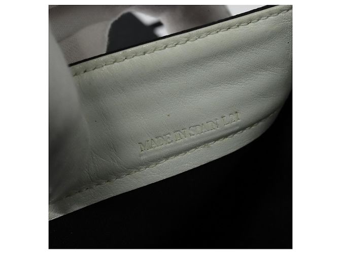 LOEWE Borsa a Spalla Anagram Pelle Nera Argento Auth sw1314 Nero - vista 12