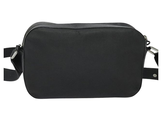LOEWE Borsa a Spalla Anagram Pelle Nera Argento Auth sw1314 Nero - vista 2