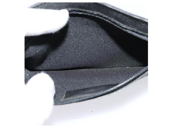 LOEWE Borsa a Spalla Anagram Pelle Nera Argento Auth sw1314 Nero - vista 24