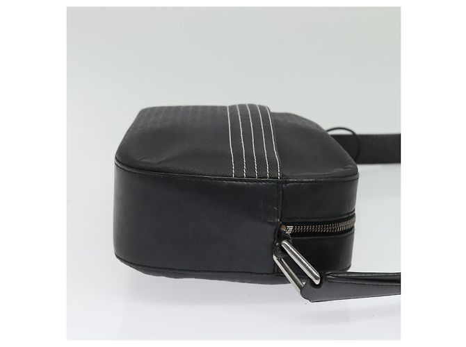 LOEWE Borsa a Spalla Anagram Pelle Nera Argento Auth sw1314 Nero - vista 4