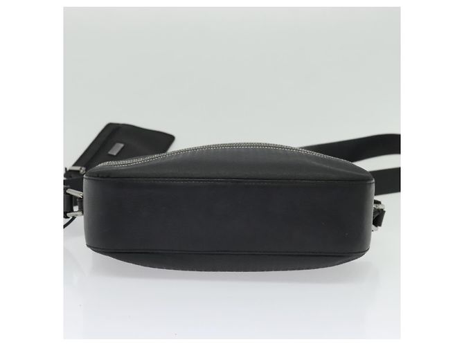 LOEWE Borsa a Spalla Anagram Pelle Nera Argento Auth sw1314 Nero - vista 6