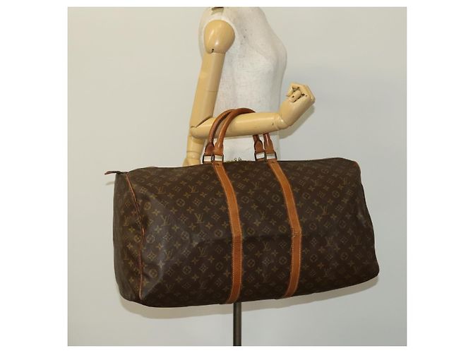 LOUIS VUITTON Borsa da Viaggio Keepall 60 Monogram M41422 LV Auth 133562 Monogramma - vista 22