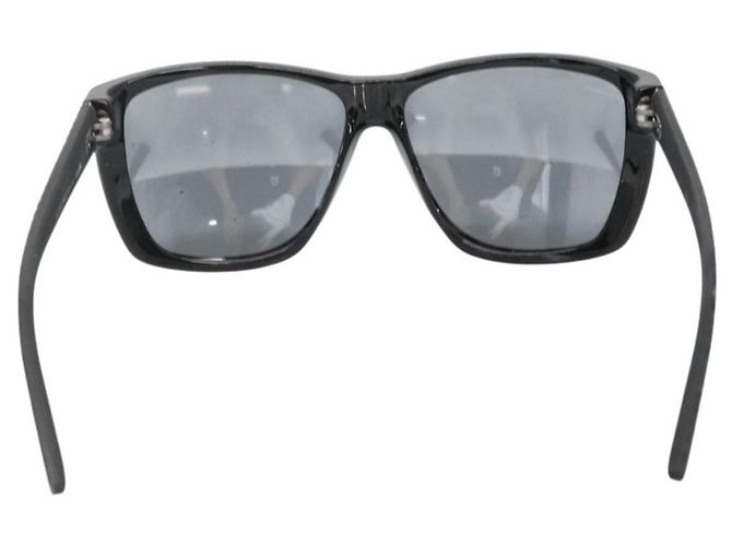 Occhiali da sole GUCCI in plastica nera Auth am8848 Nero - vista 3