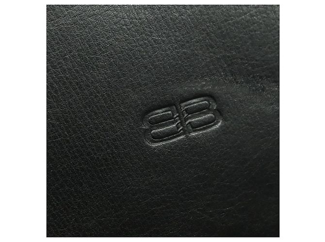 Borsa da lavoro in pelle nera e oro BALENCIAGA Auth bs28157 Nero D'oro - vista 14