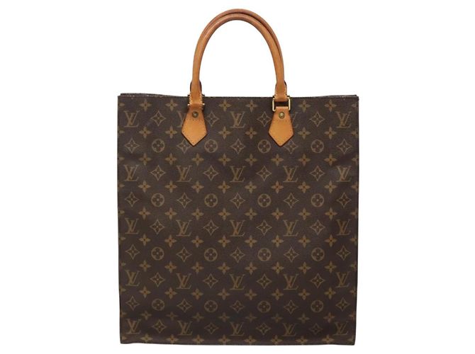 LOUIS VUITTON Borsa Sac Plat Monogram M51140 Auth LV 136014 Monogramma - vista 13