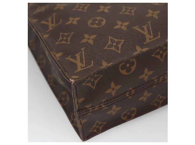 LOUIS VUITTON Borsa Sac Plat Monogram M51140 Auth LV 136014 Monogramma - vista 16