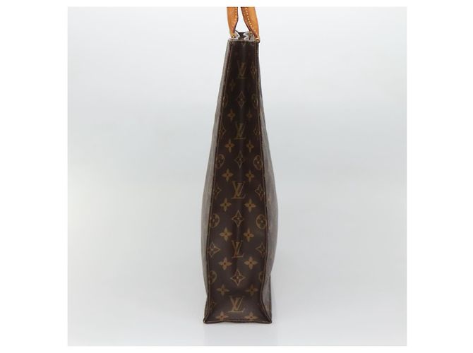 LOUIS VUITTON Borsa Sac Plat Monogram M51140 Auth LV 136014 Monogramma - vista 3