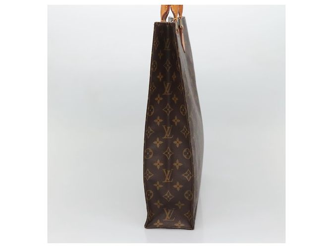 LOUIS VUITTON Borsa Sac Plat Monogram M51140 Auth LV 136014 Monogramma - vista 4