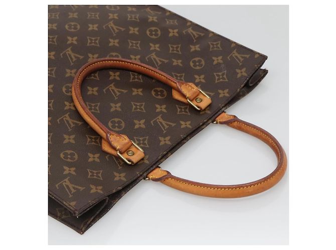 LOUIS VUITTON Borsa Sac Plat Monogram M51140 Auth LV 136014 Monogramma - vista 6
