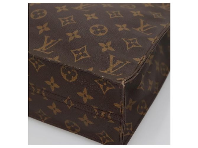 LOUIS VUITTON Borsa Sac Plat Monogram M51140 Auth LV 136014 Monogramma - vista 9