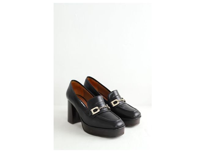 Carel Tacchi in pelle marrone - vista 3