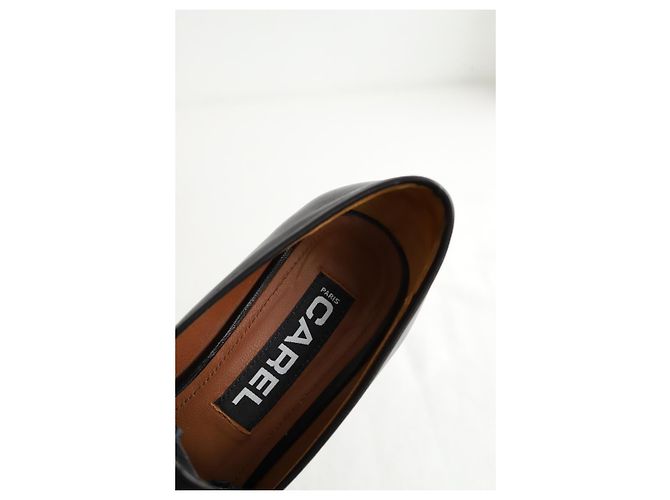 Carel Tacchi in pelle marrone - vista 5