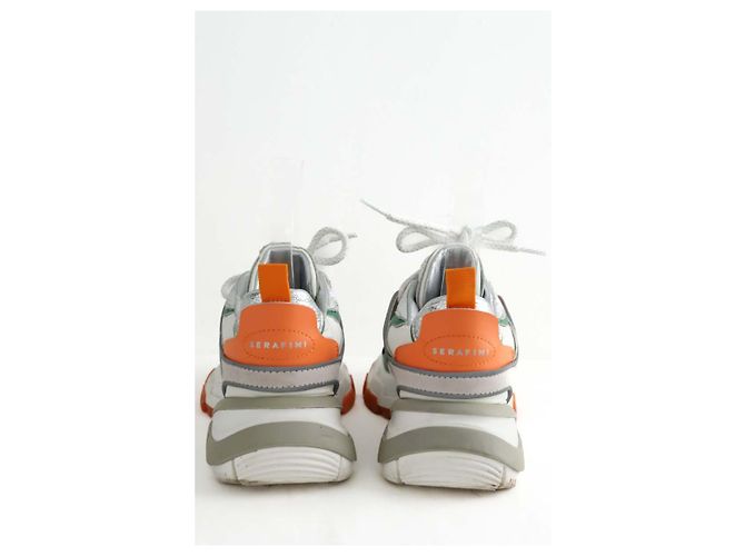 Serafini Sneakers in pelle multicolore - vista 2