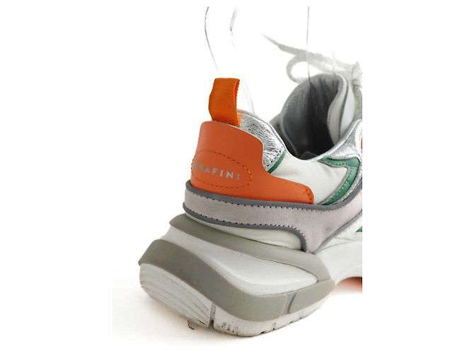 Serafini Sneakers in pelle multicolore - vista 3