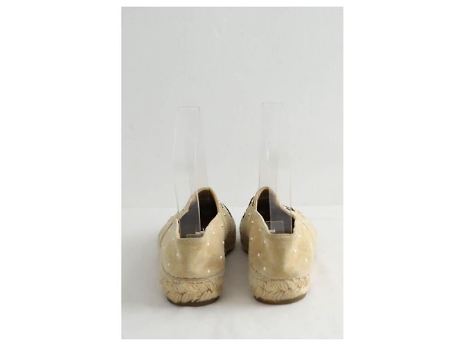 Chanel Beige Wildleder-Espadrilles - Ansicht 2