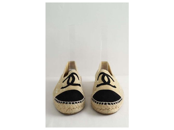 Chanel Beige Wildleder-Espadrilles - Ansicht 5