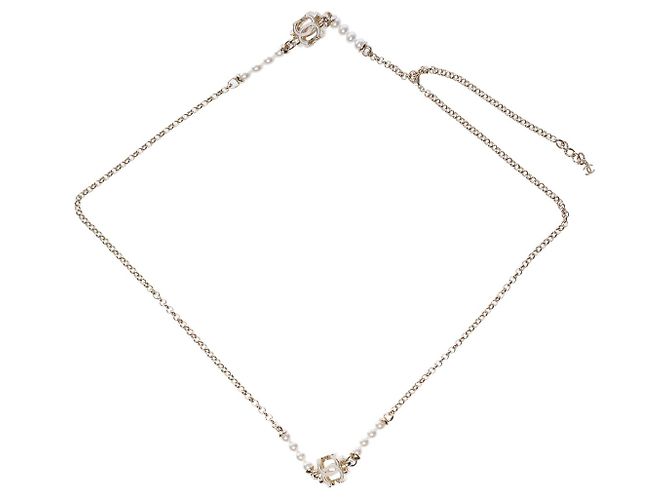 Gioielli CHANEL in Perla Bianca - 102497 Bianco - vista 3
