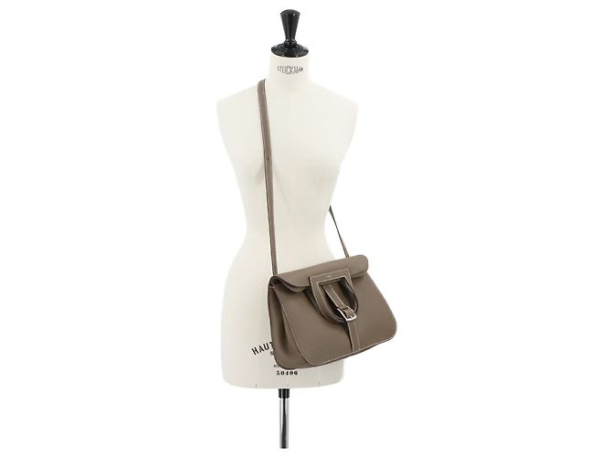 Borsa Hermès Halzan 31 Taupe - vista 10