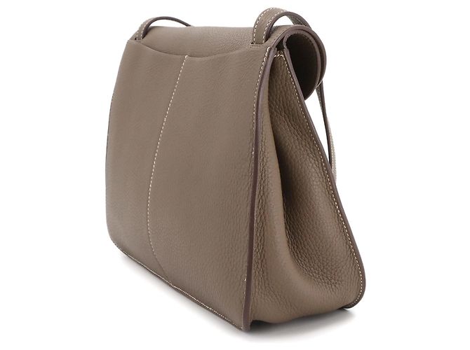 Borsa Hermès Halzan 31 Taupe - vista 4