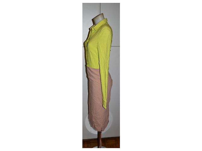 Abito midi bicolore in viscosa No 21 Multicolore - vista 3