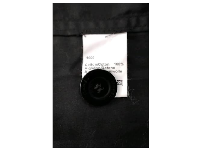 Gerard Darel Trench coat de algodón negro - vista 8
