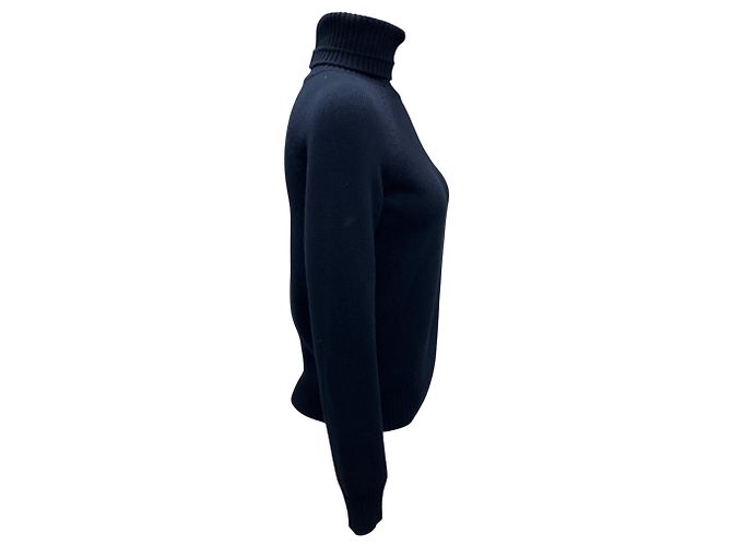 Chanel Pullover aus Kaschmirstrick Gabrielle Coco 2017 Multi Marineblau - Ansicht 2