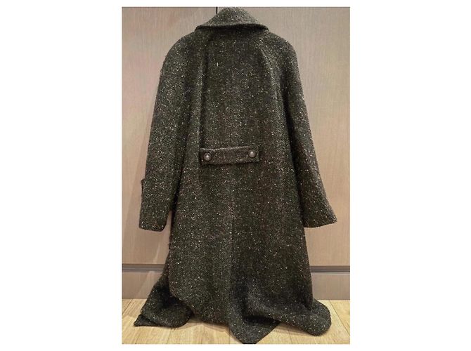 Abrigo Chanel de lana negro talla 36 - vista 3