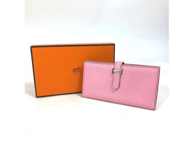 Cartera de Cadena Soufflé Bearn de Hermès Rosa - vista 15