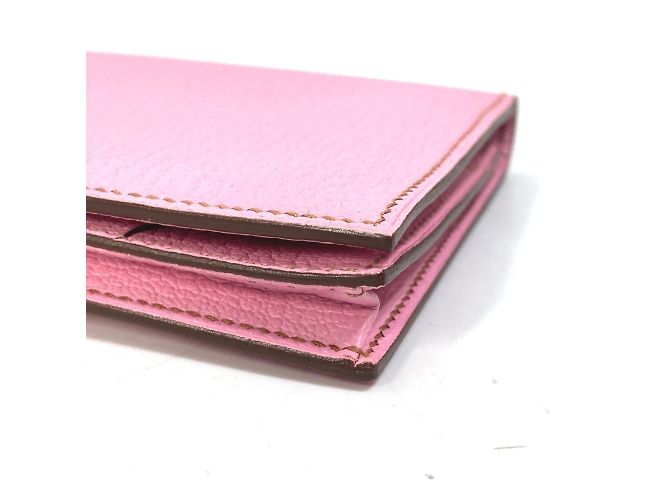 Cartera de Cadena Soufflé Bearn de Hermès Rosa - vista 4