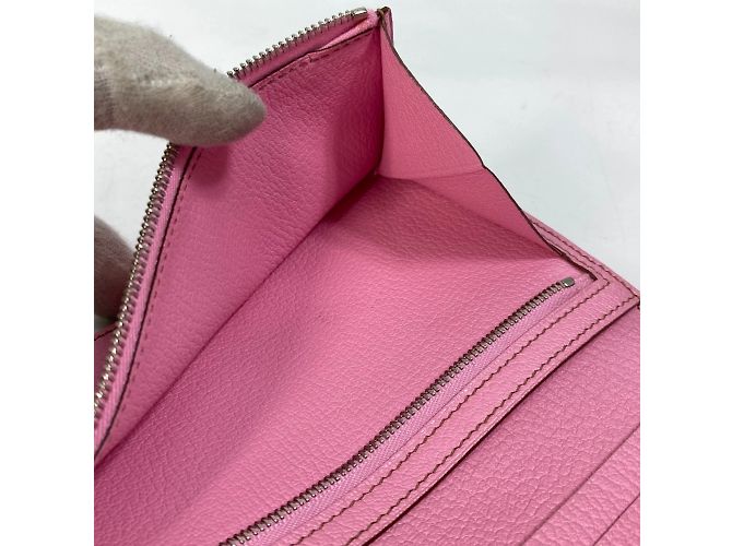 Cartera de Cadena Soufflé Bearn de Hermès Rosa - vista 6