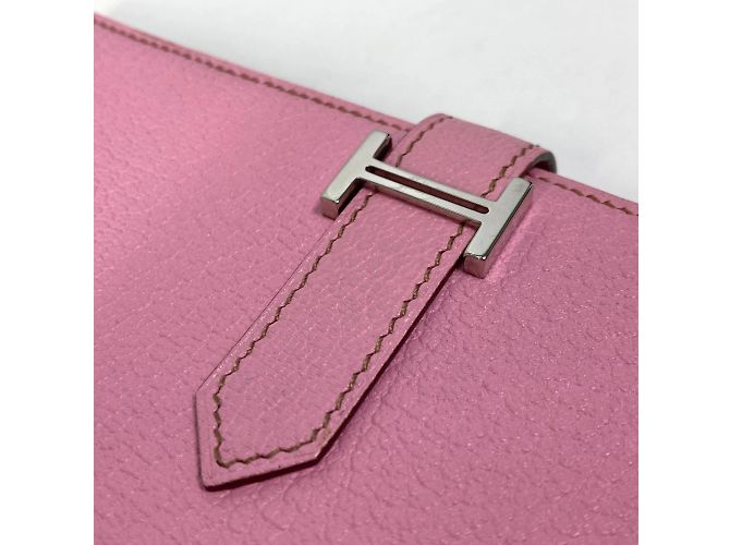 Cartera de Cadena Soufflé Bearn de Hermès Rosa - vista 7