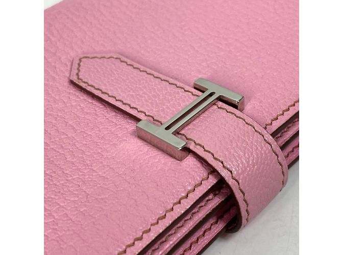 Cartera de Cadena Soufflé Bearn de Hermès Rosa - vista 8