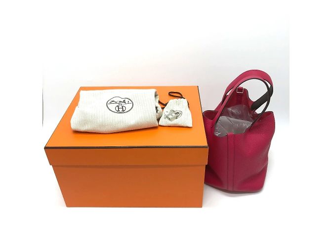 Hermès Picotin Lock MM 22 Tote Bag Pink - Ansicht 11