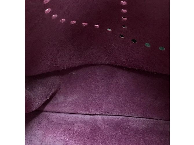 Borsa a Spalla Hermès Evelyne 3 PM Trois Porpora - vista 14