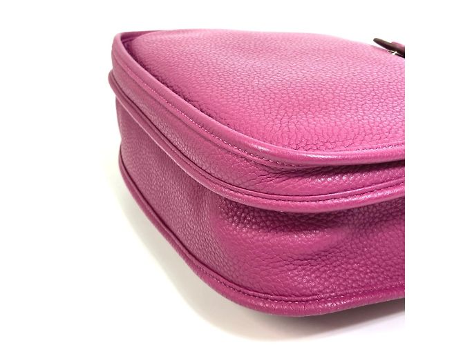 Borsa a Spalla Hermès Evelyne 3 PM Trois Porpora - vista 6