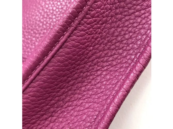 Borsa a Spalla Hermès Evelyne 3 PM Trois Porpora - vista 7