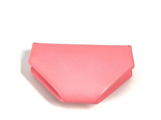 Monedero Quatre Coin Levain de Hermès Rosa - vista 2