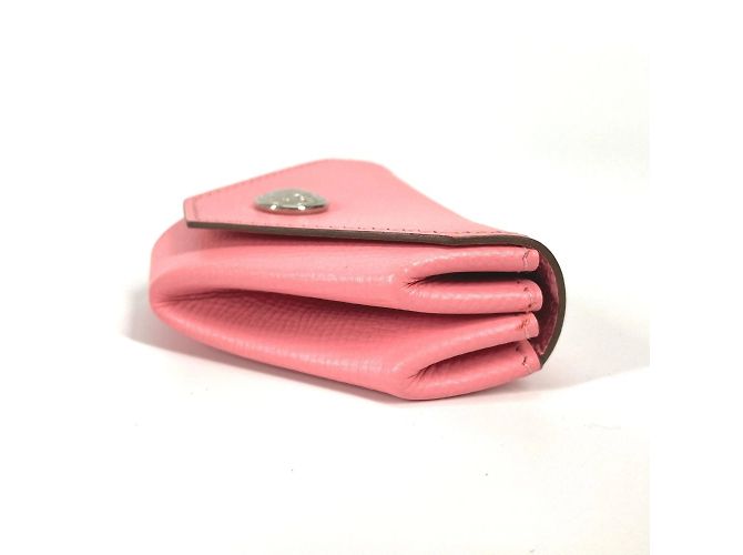 Monedero Quatre Coin Levain de Hermès Rosa - vista 3