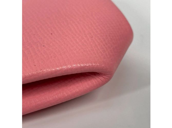 Monedero Quatre Coin Levain de Hermès Rosa - vista 6