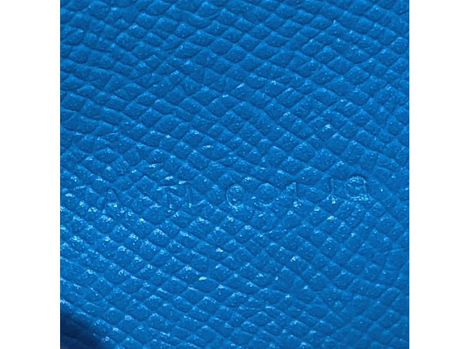 Cartera Bifold Soufflet Bearn de Hermès Azul - vista 15
