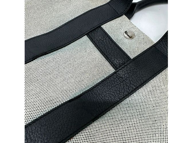 Hermès HERMES Borsa Arne PM Borsa a Mano/Borsa Tote Marrone Nero - vista 10